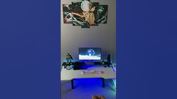 Decor bàn gaming bệt chân K  #Decor #banbetchuk #fufutech #SetupGaming