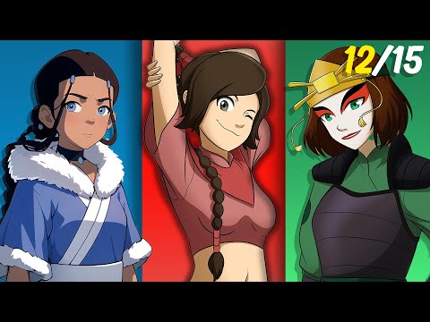 Die 15 Beliebtesten Avatar Charaktere | Avatar - Der Herr der Elemente