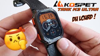 KOSPET Tank M3 Ultra : montre costaud avec GPS et boussole !