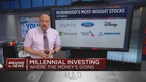 Jim Cramer: These stocks millennials are investing in are 