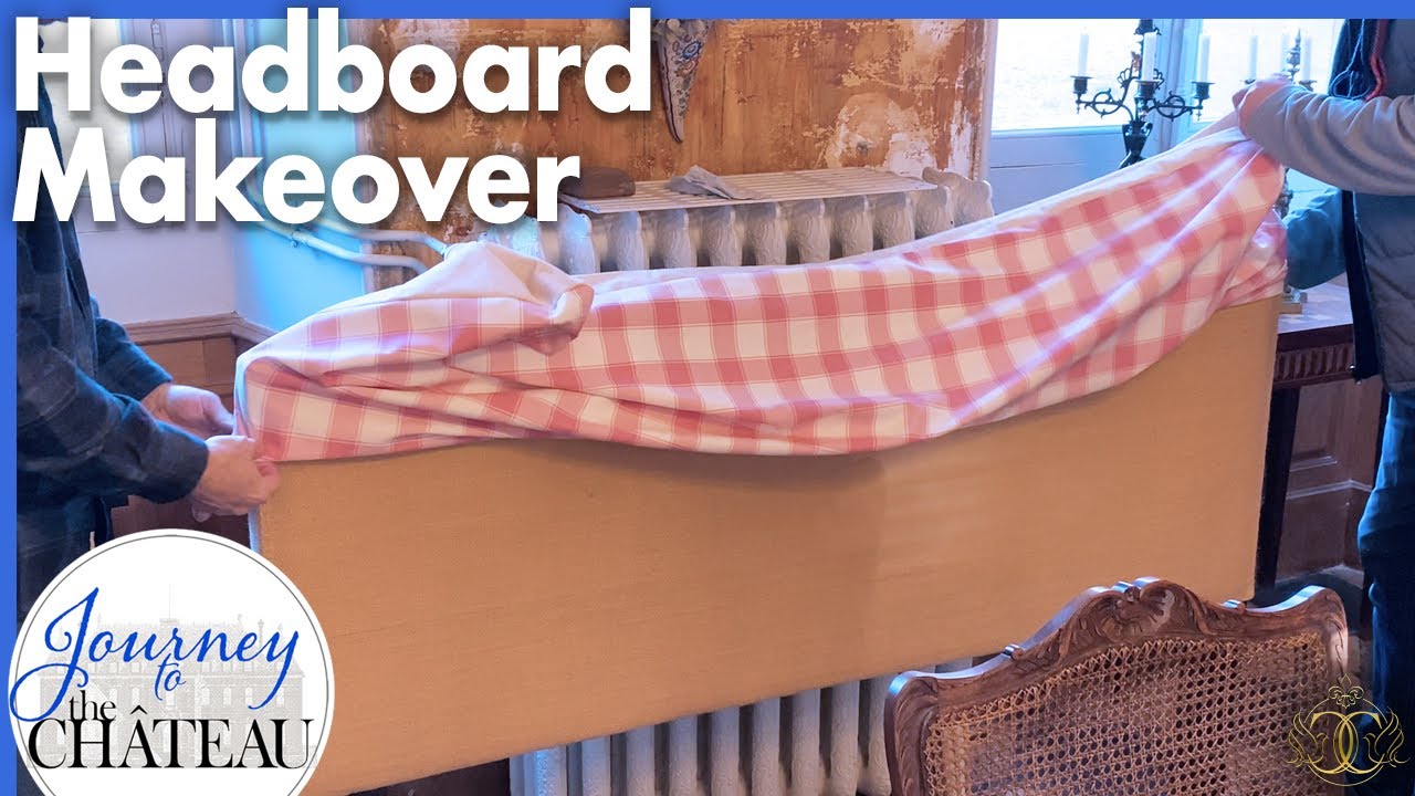 Headboard Makeover DIY Creating a Custom Headboard Cover Journey to