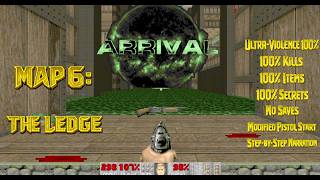 DOOM Arrival (U.V. 100%); Map 6: The Ledge