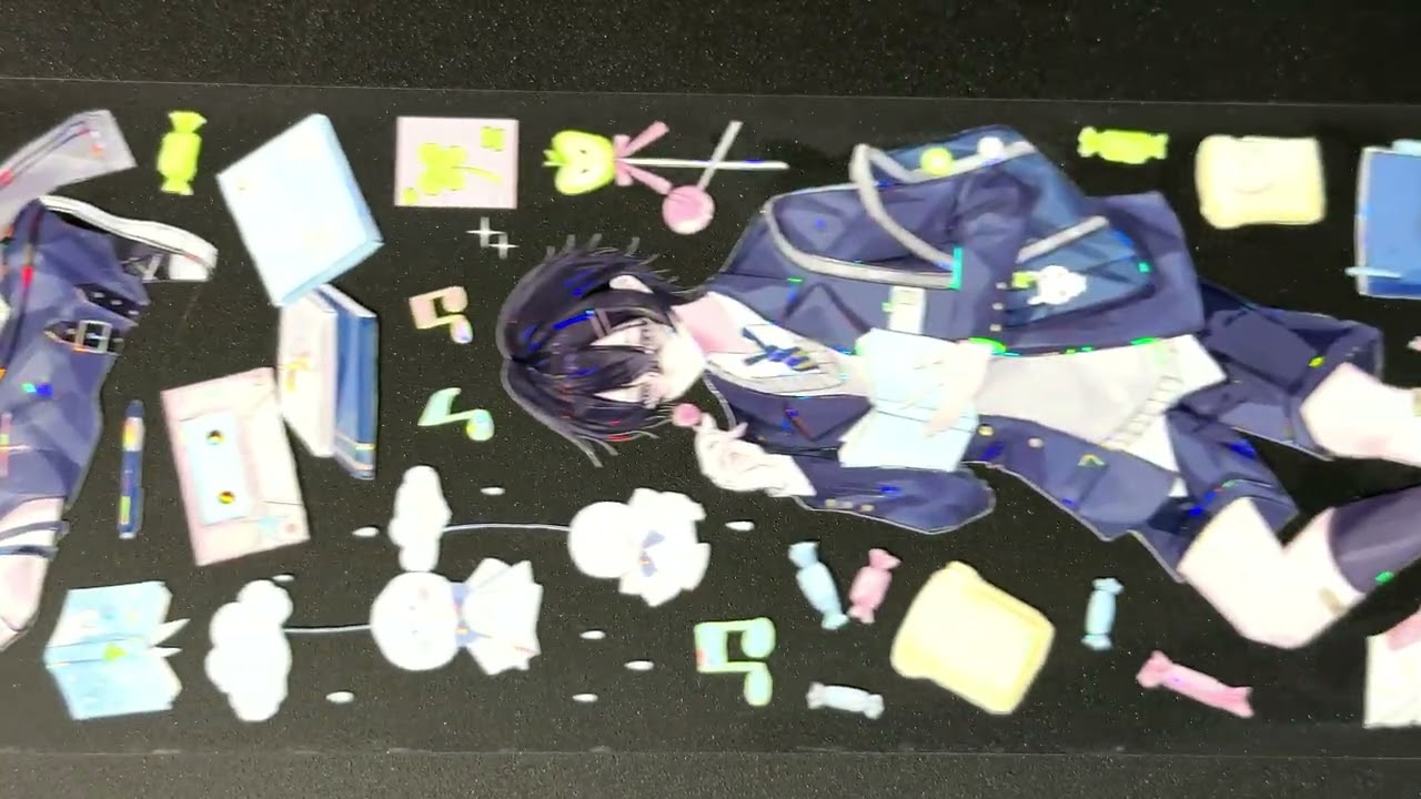 巫女sama】放課後 -PET貝殻光 - 沼のオアシス 海外マステのカット販売店