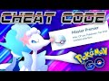 Use this cheat code for premier master go battle league in pokemon go
