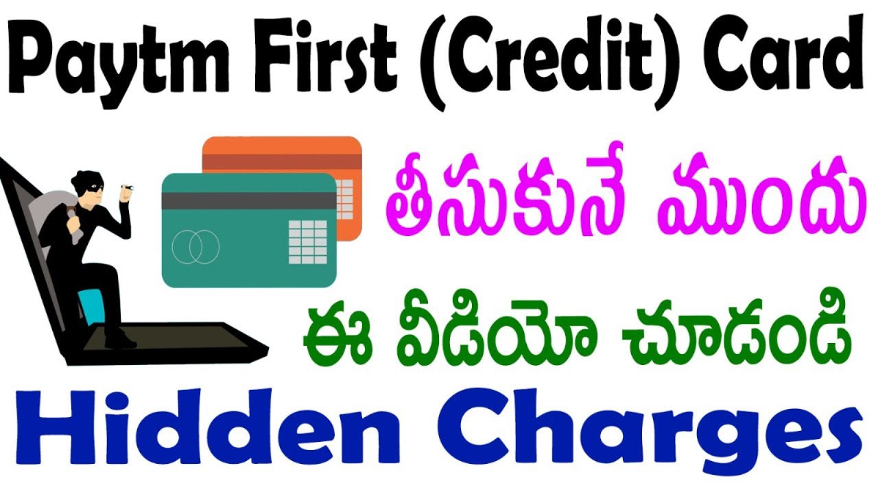 Paytm first card hidden charges | paytm credit card hidden charges | paytm first card charges