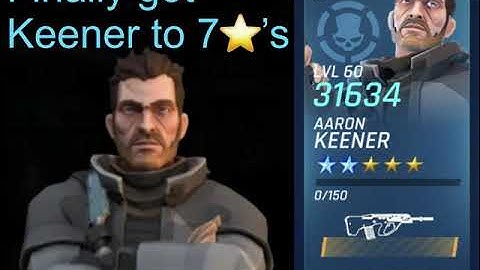 Got Keener to 7 stars