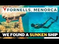 Snorkelling lunchin  visiting fornells  things to do in fornells menorca spain travel vlog 2022