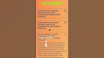 How to create an animated accordion (CSS, HTML, jQuery) #coding #htm #css #jquery  #webdevelopment