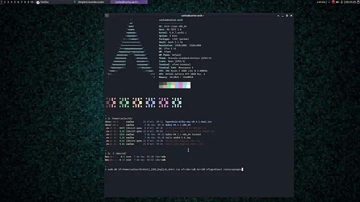 Creation USB Bootable Win11 "DD" Command Line