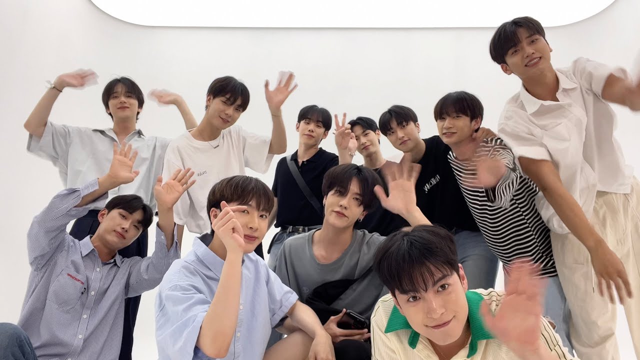 OMEGA X (오메가엑스) | 'ISLAND' Recording Behind VCR
