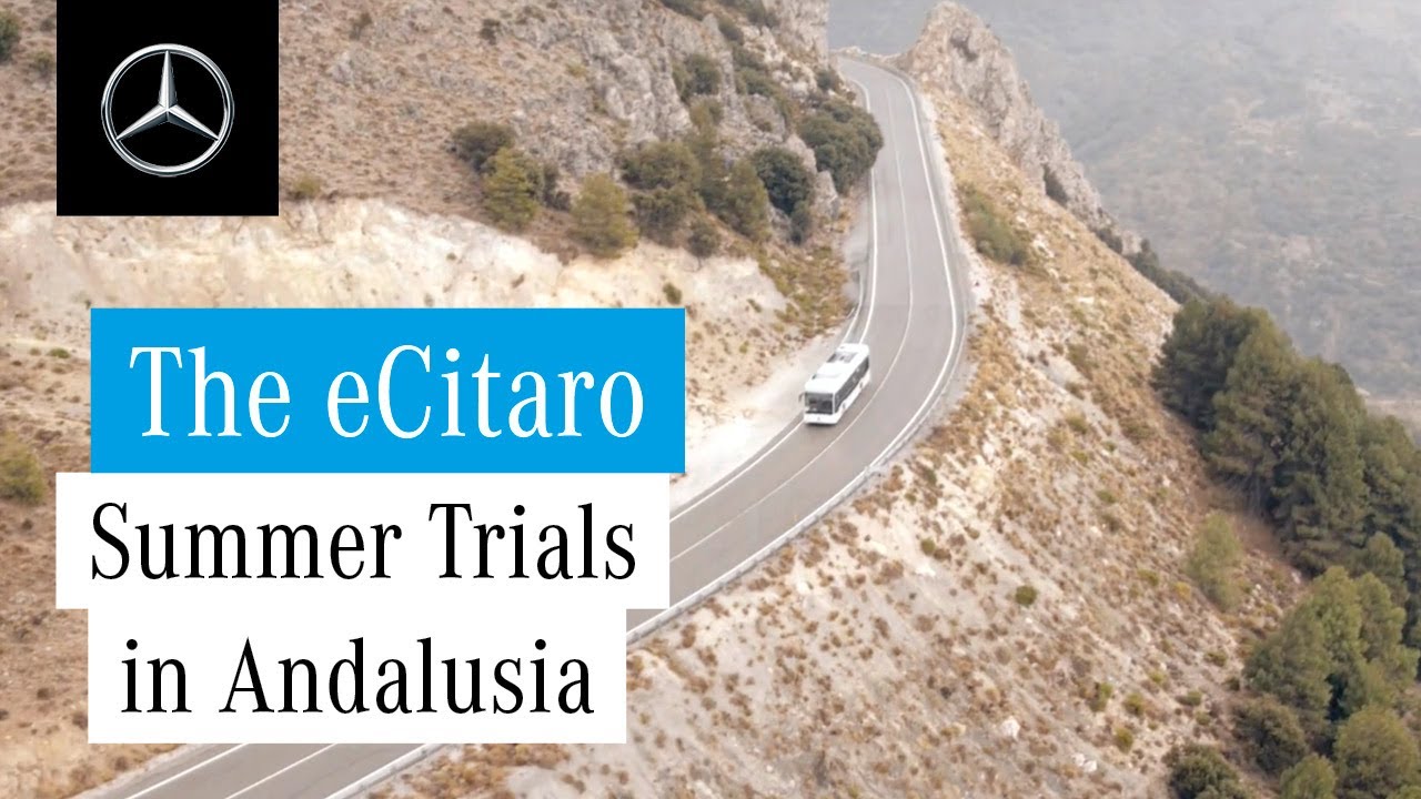 eCitaro Sommererprobung in der Hitze Andalusiens | Mercedes-Benz Buses