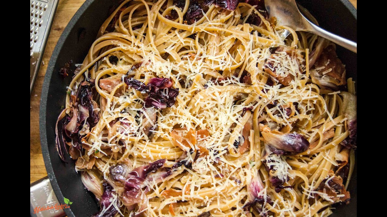 Recipes Pasta How To Make liatelle With Prosciutto And Radicchio