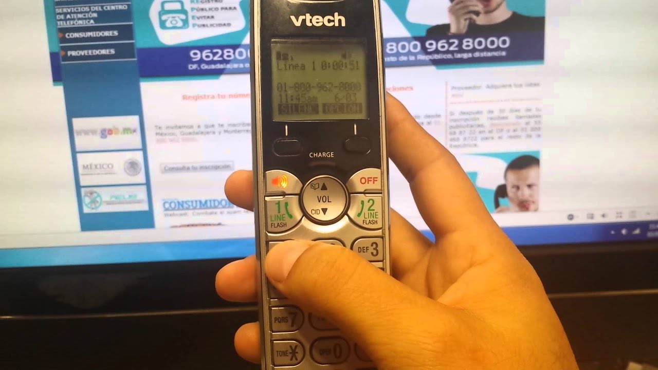 Como Bloquear Numero En Telefono Vtech Como