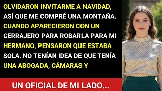 Celebrity Cada Año Mi Familia "Olvidaba" Invitarme A Navidad. Este Año Me Compré Una Casa En La Montaña... Net Worth