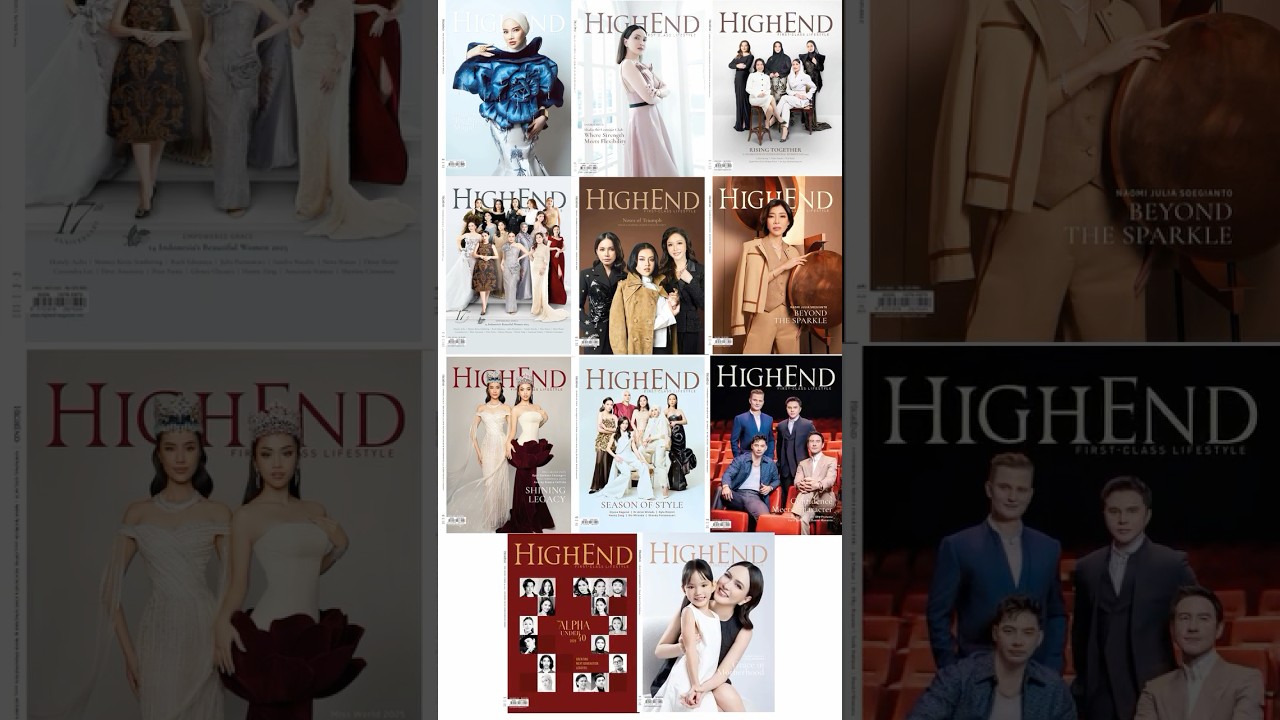 Setahun dalam Cerita: HighEnd Magazine Cover 2025