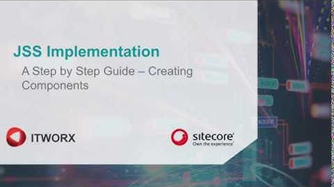JSS Implementation: Part 6 - Creating Components