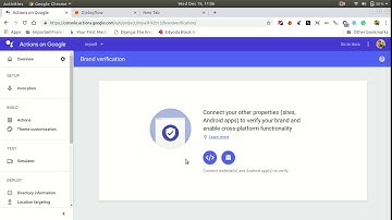 How to get started with Actions On Google and Dialogflow