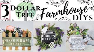 Dollar Tree Farmhouse DIYs | Floral Decor | DT DIYs | Home Decor | Cheap and Easy |