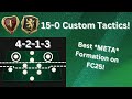 15-0 RANK 1 4213 CUSTOM TACTICS! BEST META FC25 TACTICS!