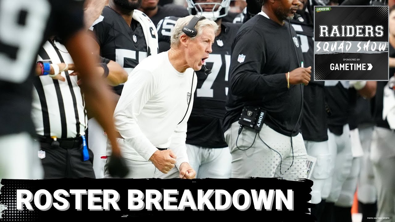 RAIDERS SQUAD SHOW: LAS VEGAS RAIDERS Final 53-Man Roster, Waiver Pickups, & AFC WEST outlook