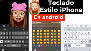 TECLADO ESTILO IPHONE EN ANDROID ❤️😍| +emoji iOS 16+ FONT 2023#tecladoiphone#tecladoios#keyboardios