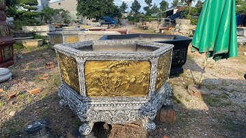 Chậu lục giác nguyên khối 1m2 giá rẻ ở Bình Dương, Hồ Chí Minh 0944353629 #chaulucgiac