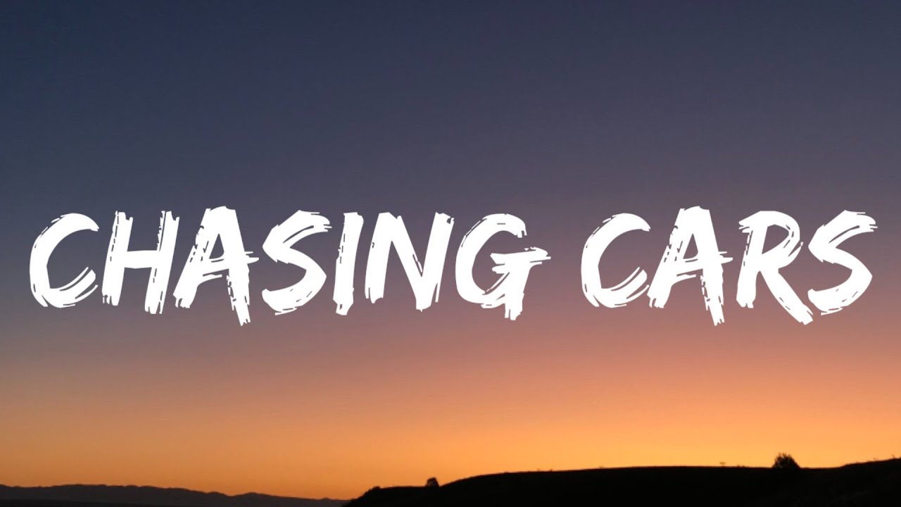Ryan Waters Band - Chasing Cars (Lyrics) Ryan Waters Band - Chasing Cars (Lyrics)