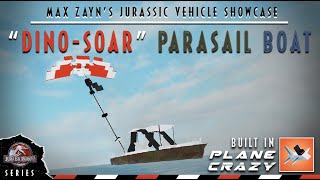 Jurassic Park III Dino-Soar Parasail Boat in Plane Crazy!
Perhaps one of the memorable moments of Jurassic Park III is its opening. Who could ever forget that sudden escalation from being an awe-inspiring scene to an intensive escape?
HIGHLY RECOMMENDED TO WATCH WITH EARPHONES/HEADSET
Seeing that I havent created any boats, ships or anything that works with water for my Jurassic Vehicles series, Ive then thought of prioritising the creation of Jurassic Park IIIs Dino-Soar Parasail Speedboat. I knew that it was going to be very challenging as I have no experience with the creation of water-vehicles, as well as custom parachutes.
With the help of my Plane Crazy bestfriend and main guide (SH4WN_G4M1N), a functional parasail wing and speedboat came into fruition! I really had fun making this one, as many had considered it as one of my best Jurassic builds yet. Also, this video is sure to bring you nostalgic vibes, so watch until the end to see every bit of it!
This is my first solo vehicle showcase for the Jurassic Park III series. More to come soon!
The background music is composed by Don Davis, for Jurassic Park III!
If youve enjoyed my video, please hit that subscribe button and leave a like or comment below on your thoughts!
#JurassicPark #PlaneCrazy #MaxZayn Jurassic Park III Dino-Soar Parasail Boat in Plane Crazy!