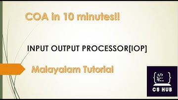 Input Output Processor [ IOP]