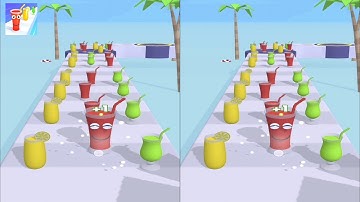 JUICE RUN 🍹🍎🍉 Gameplay All Levels Walkthrough Game Mobile New Big Update New Level 12-13