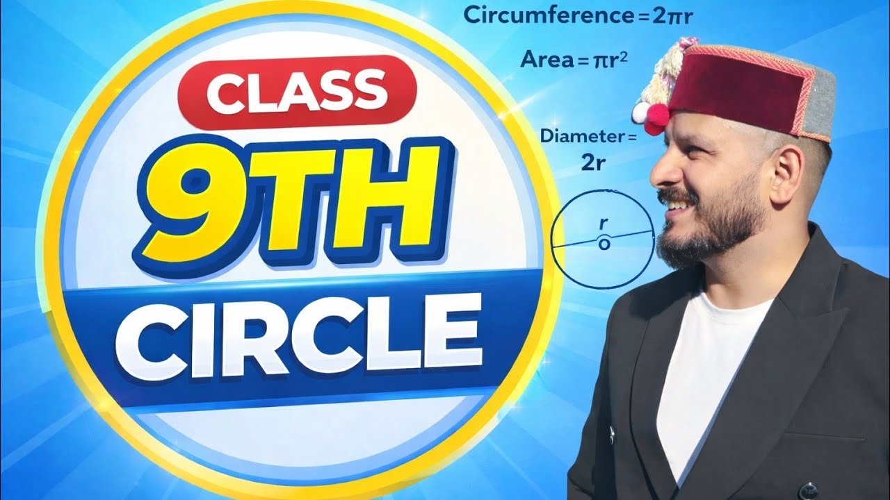 Circle class 9th with full concepts 