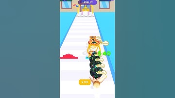 Gem Stack Run Level 77 | Cubic Gaming #shorts #youtubeshorts #gaming