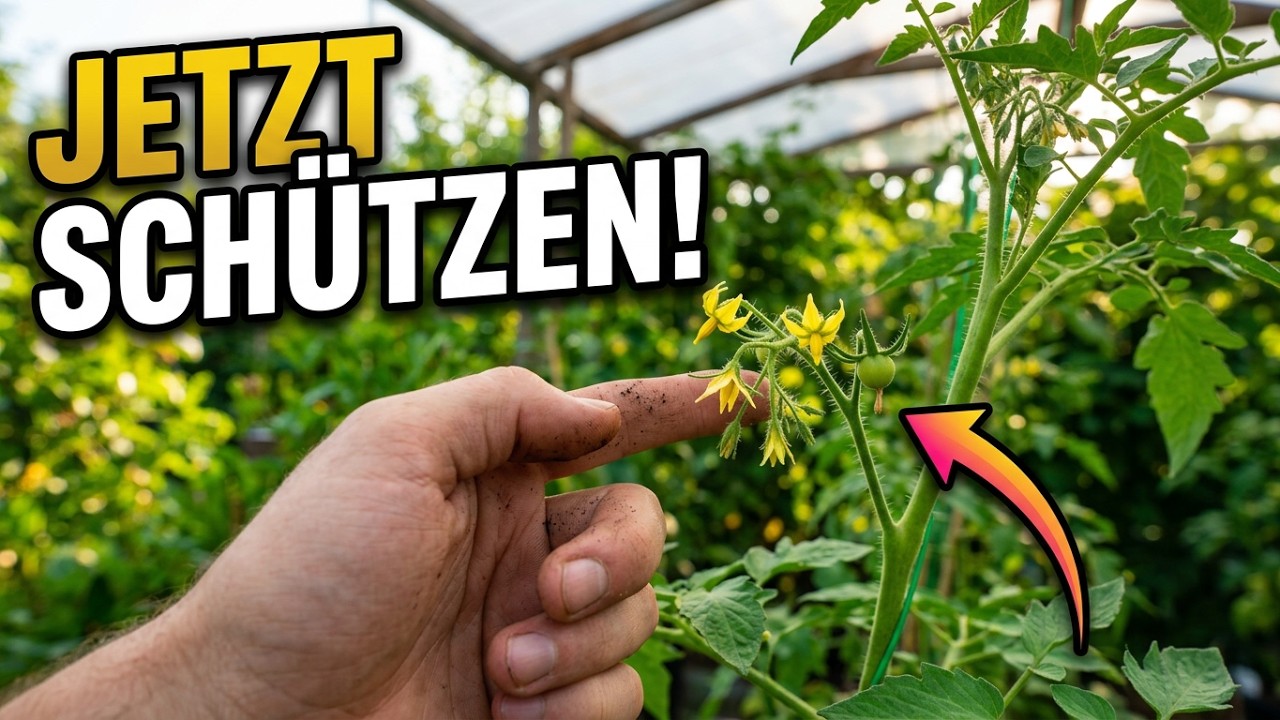 Gurken- und Tomaten-Rundgang: Jetzt Fruchtansatz prüfen