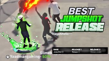BEST JUMPSHOT for Slashing Playmakers/Gold quick draw builds!! NBA 2K20 Mid range play