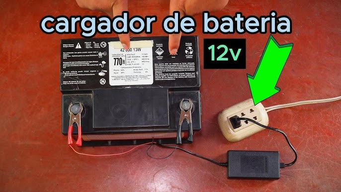 Como hacer un cargador de baterías para moto y auto de forma casera 2019 