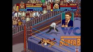 WCW SuperBrawl (SNES Game) - Tournament Mode Longplay
