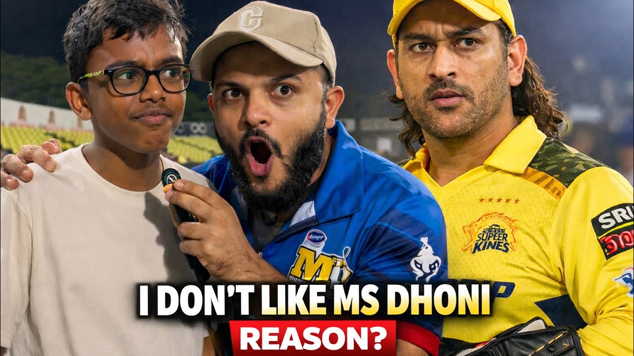 “MS Dhoni பிடிக்காத சிறுவன்?! 😲 காரணம் என்ன? | Fun Cricket Interview” | Najath KL Cricket