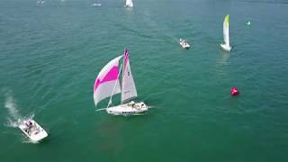 2017 Detroit Cup Finals Race 3 Bayview Yacht Club - Sailboat Match Racing