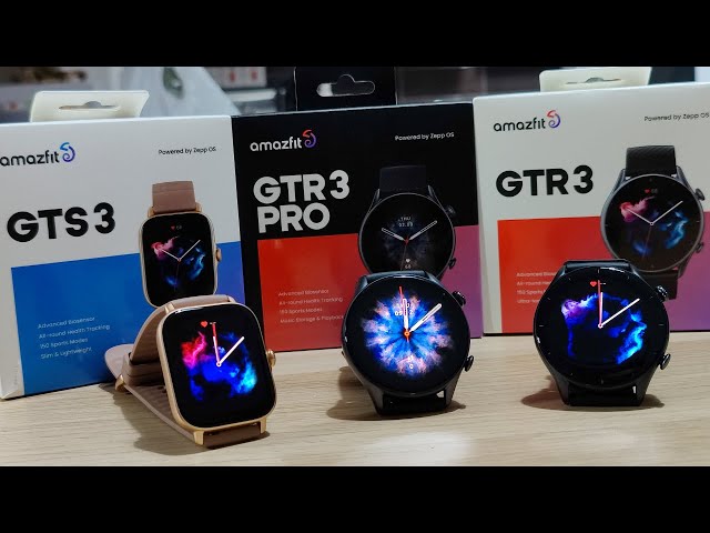 Canalys Insights - Amazfit GTR3 Pro, GTR 3 and GTS 3 - Smart Health or  smartwatch?