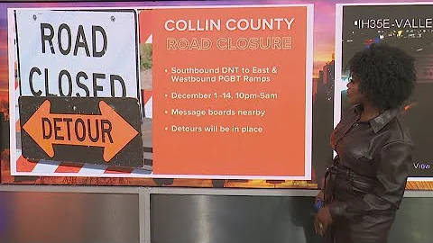 Collin County, TX: Nightly closures scheduled for DNT to PGBT ramps