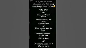 Thumbnail of choco mint #song#rubychan#japanese #moonchild