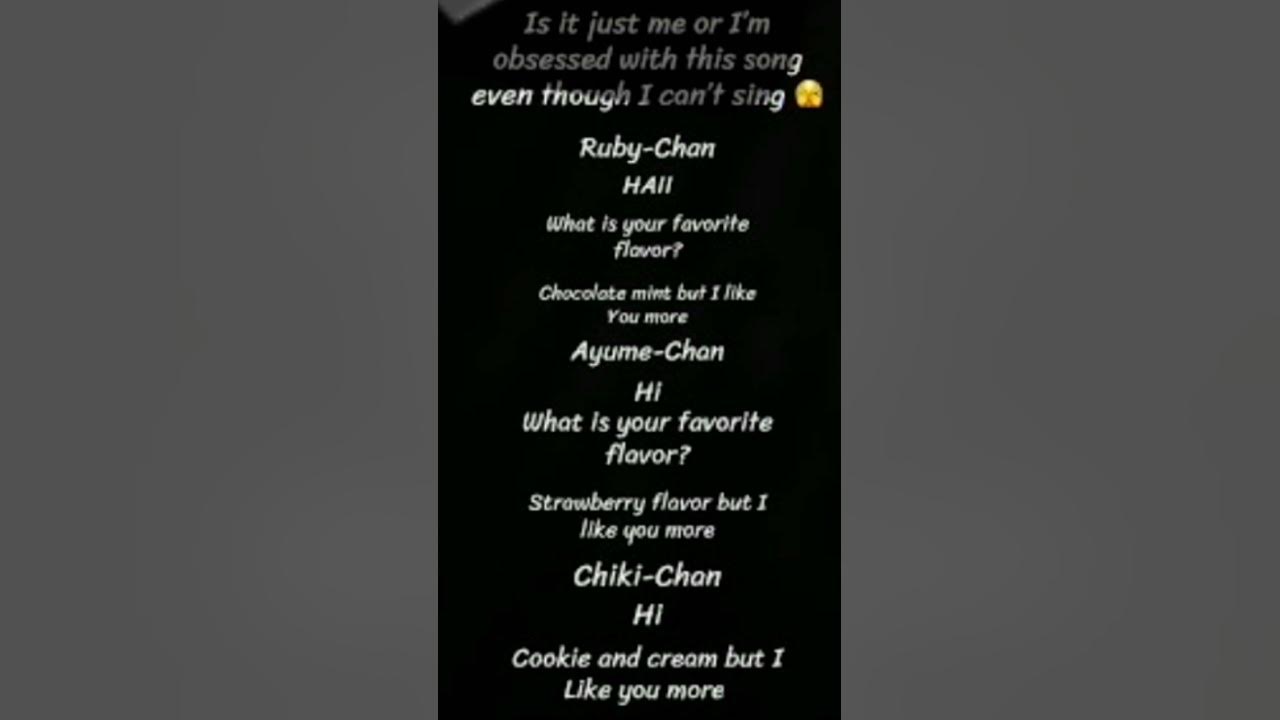 choco mint #song#rubychan#japanese #moonchild