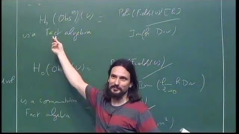 Factorization Homology - Gregory Ginot  - 25.03.2016 - Talk 01