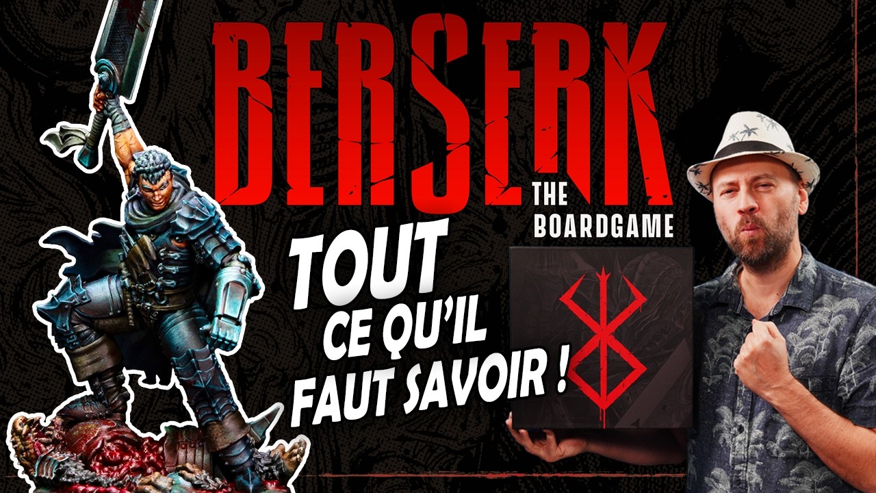 RÈGLES et Présentation BERSERK the Boardgame le jeu par 