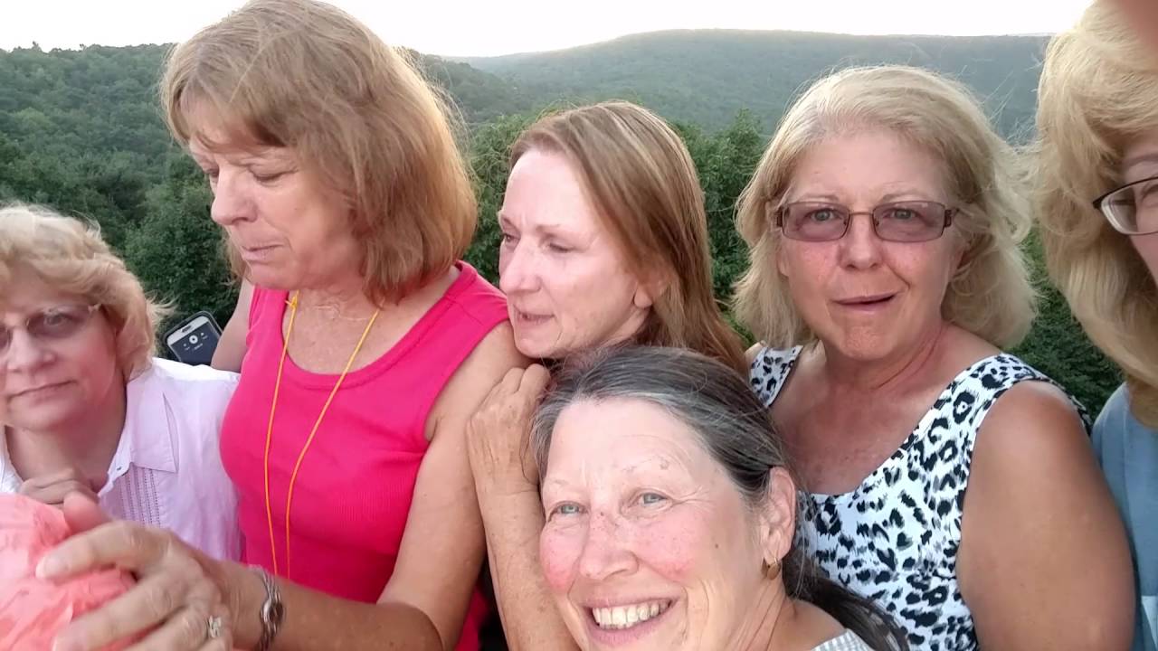 60 year olds taking a selfie