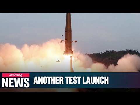 N. Korea fires 2 unidentified projectiles toward the East Sea