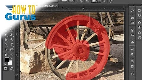 How to Use the Adobe Photoshop Quick Mask Tool -  CS5 CS6 CC Tutorial