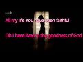 Goodness of god | Karaoke Version | Worship Heaven Fellowship |