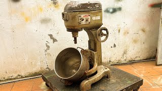 Talented Mechanic Restores A Giant Dough Mixer That Amazes Everyone.\\ Restoration Projects