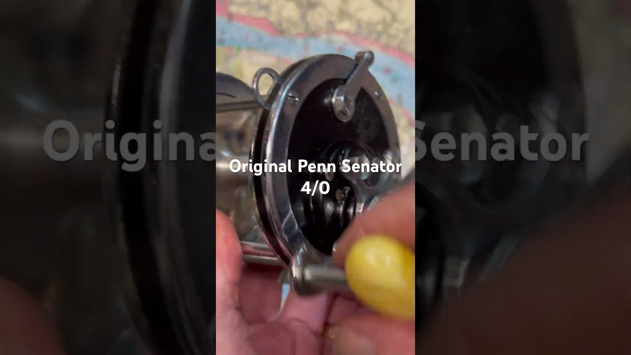 Original Penn Senator 4 0 Saltwater Fishing Reel For The Day